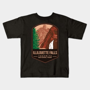 Illilouette Falls Yosemite National Park Kids T-Shirt